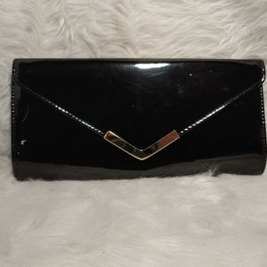 Black & Gold Aldo Clutch/Purse